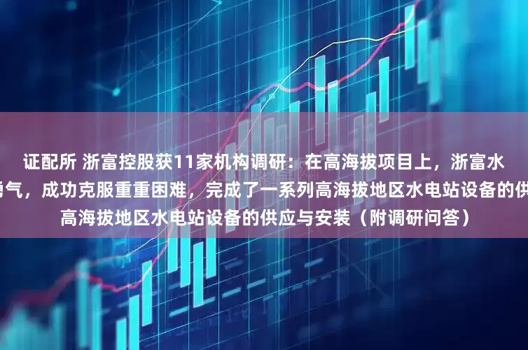 证配所 浙富控股获11家机构调研：在高海拔项目上，浙富水电凭借精湛技术与无畏勇气，成功克服重重困难，完成了一系列高海拔地区水电站设备的供应与安装（附调研问答）
